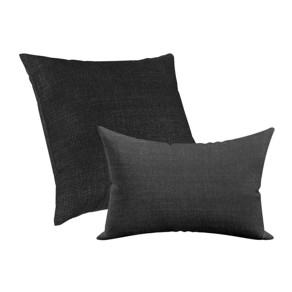 Kit Capas De Almofadas Decorativa 50x50cm e 30x50cm Cinza