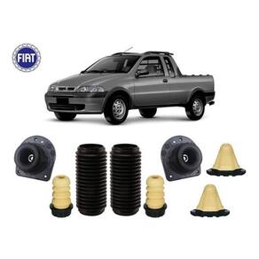 4 Kit Batente Coxim Coifa Do Amortecedor Dianteiro Traseiro