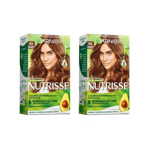 Coloraçao Nutrisse 53 Castanho Cl Dourado/Caramelo-Kit C/2Un