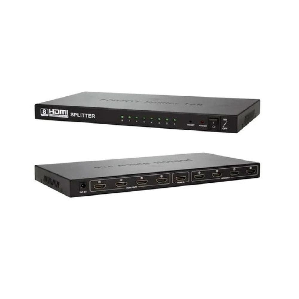Divisor Hdmi, 1 Entrada, 8 Saidas, 1.4