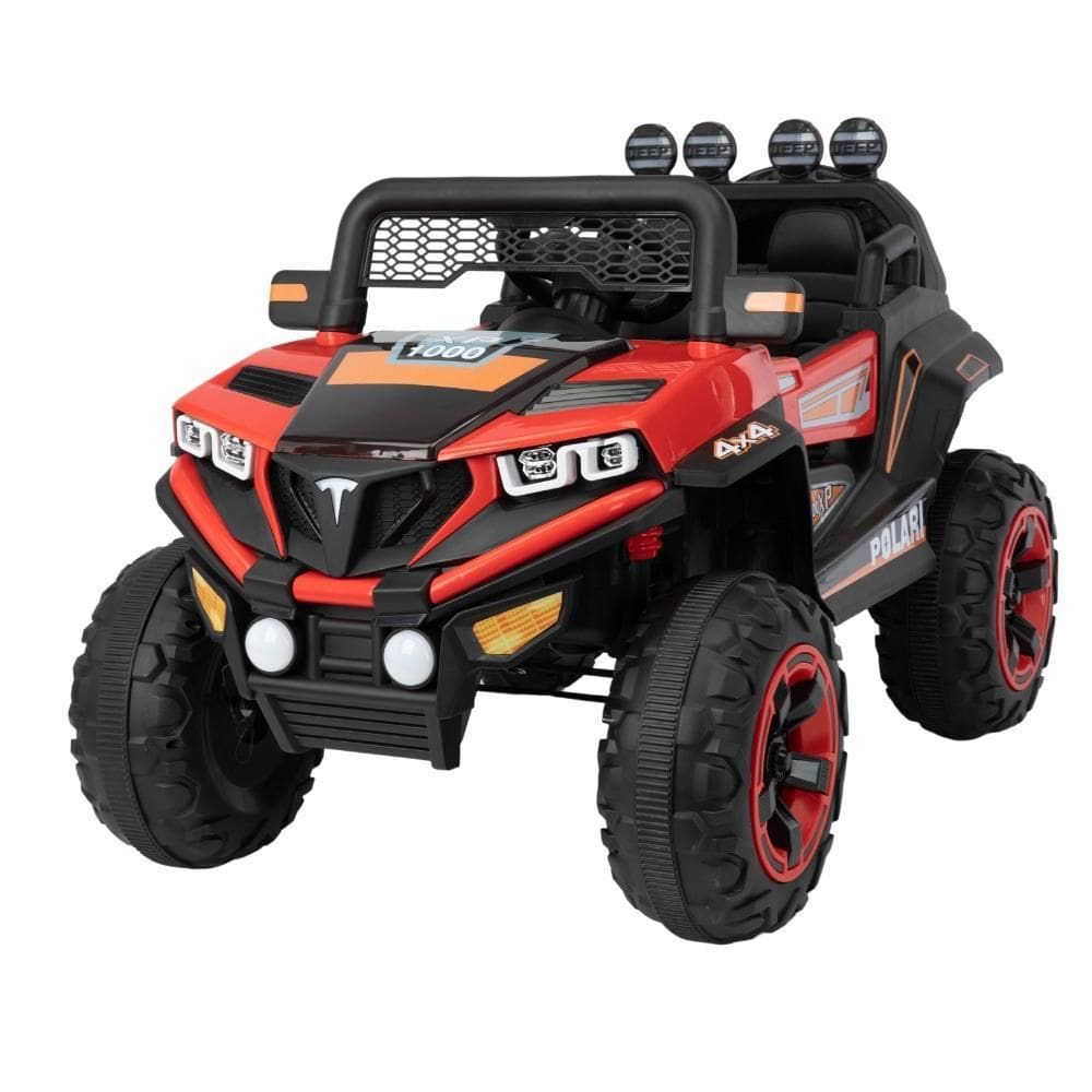 Carro Elétrico Quadriciclo Infantil 4X2 12V Verm Zippy Toys