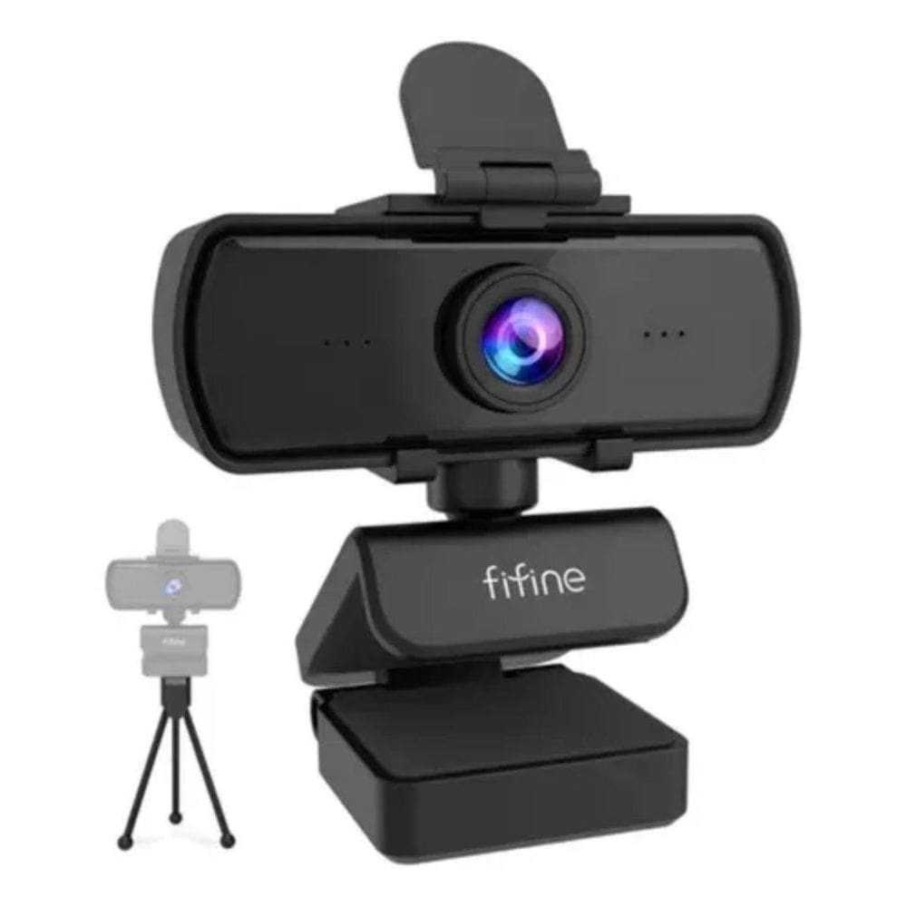 Webcam Fifine K420 Hd 1440P 2K Cor Preto