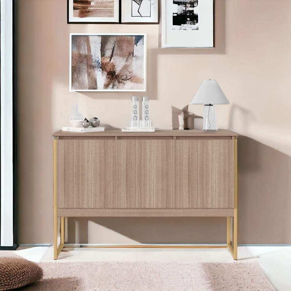 Jogo De Buffets Modernos Verona Montana Dourado