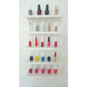 Mesa Manicure Com Armário + Carrinho Esmalteiro