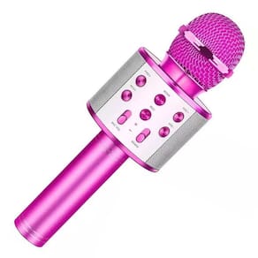 Microfone Bluetooth Karaoke Youtuber Gravador Com Som Ws-858