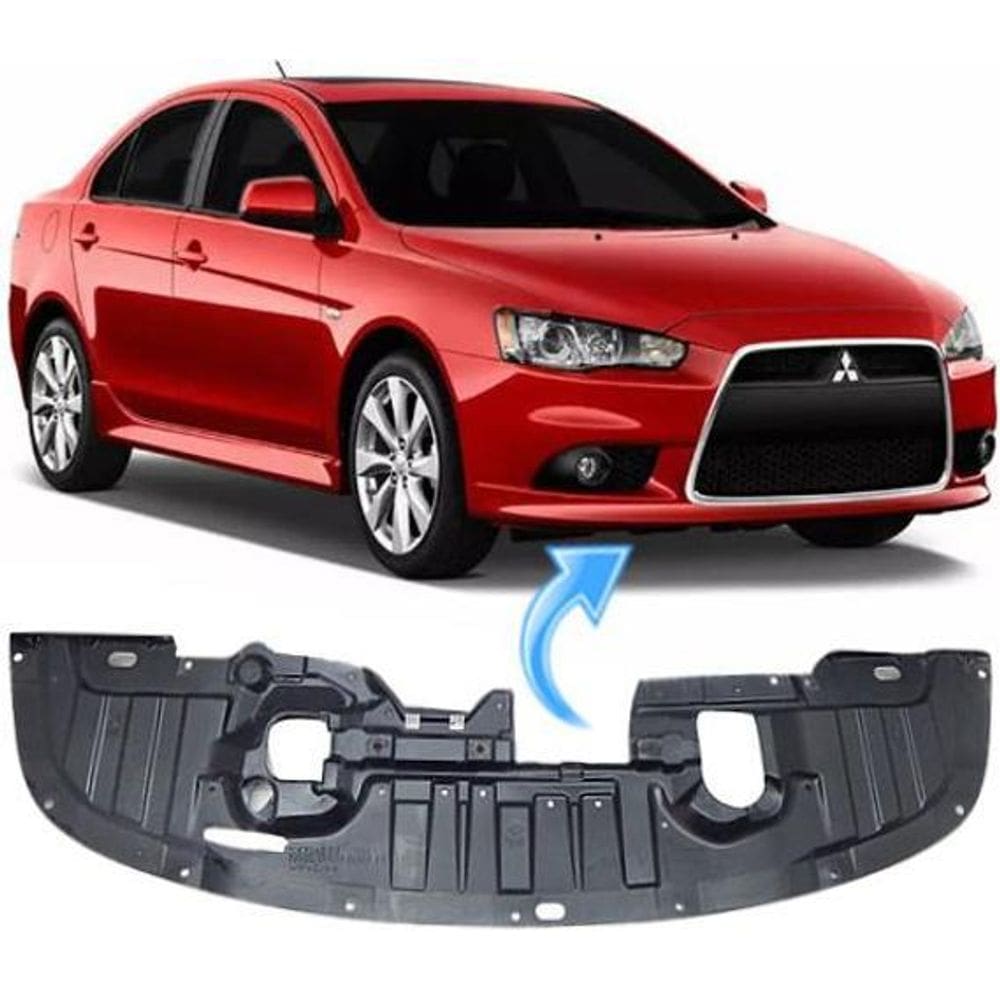 Protetor Inf. Motor Cárter Capa Parachoque Lancer Gt 11 A 16