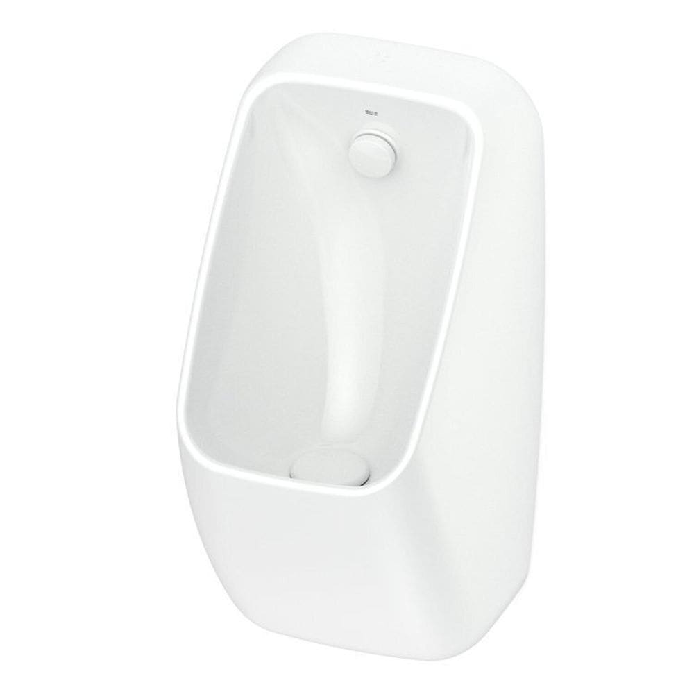 Kit com 3 Mictório Rimless com Entrada Traseira Proton Square Roca Branco