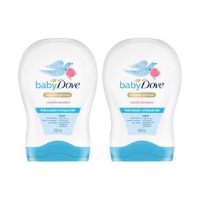 Condicionador Dove Baby 200Ml Hidratante Enriquecida - 2Un