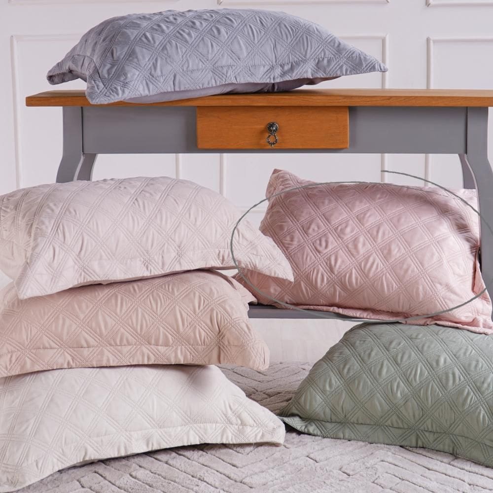 Porta Travesseiro Benecasa Ultra Lissie Verde Claro 50X70Cm