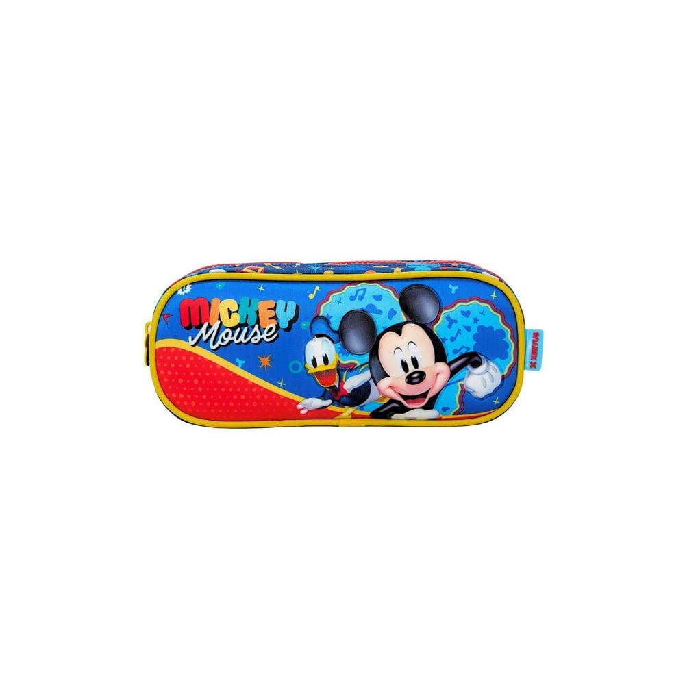 Estojo Duplo Escolar Mickey Mouse Disney 13286