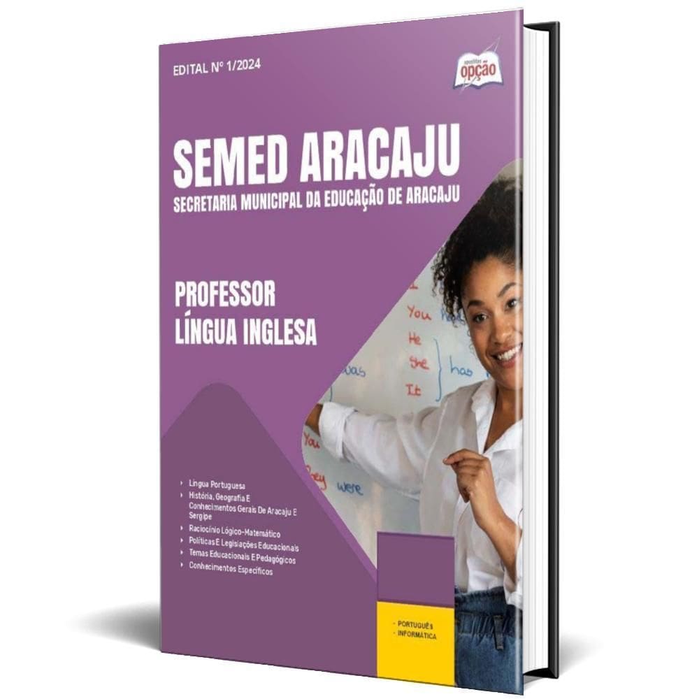 Apostila Semed Aracaju 2024 - Professor - Língua Inglesa