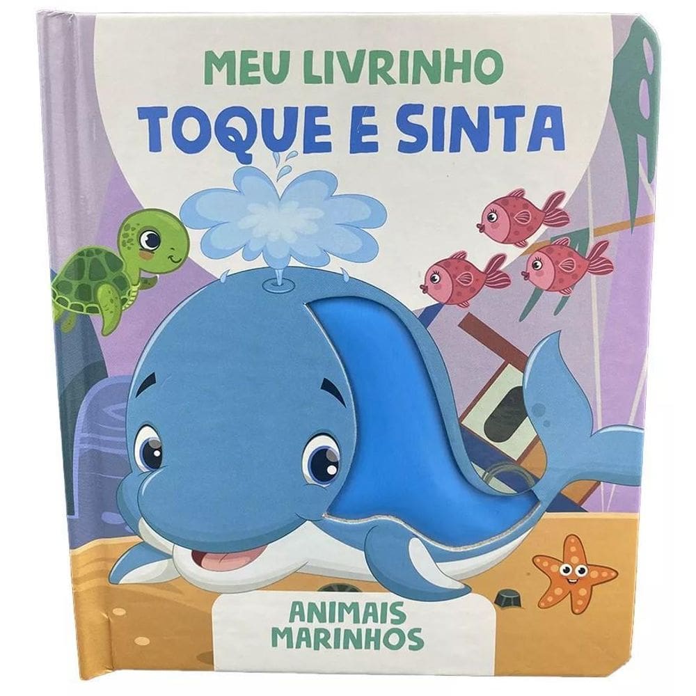 Meu Livrinho Toque E Sinta - Animais Marinhos