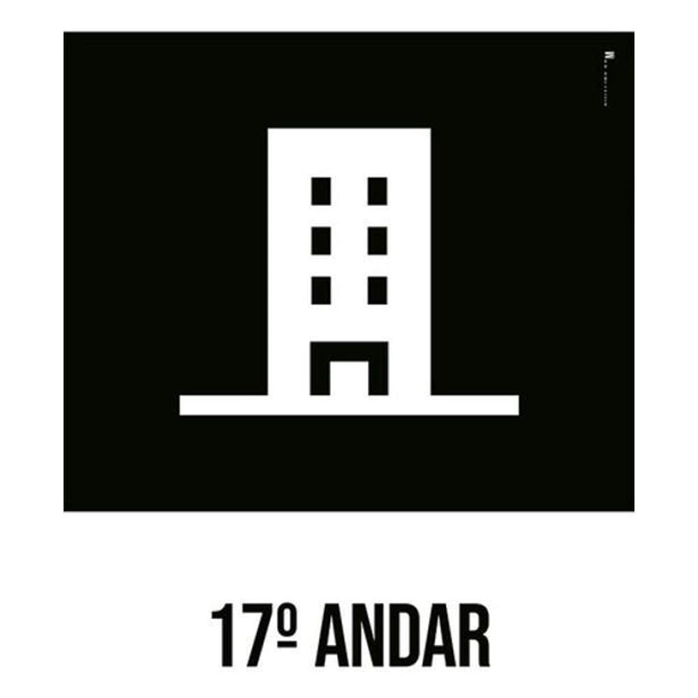 Kit 3 Placas Desenho - 17 Andar