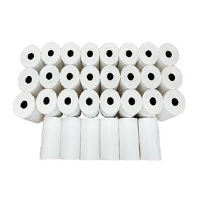 Bobina Térmica Sensível para Relógio de Ponto/ Comprovantes Fiscais Caixa com 30 Unidades 80mm x 30m Plavitec - Branca