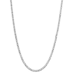 Corrente Cordão Bali Ponto Peruano 3.5mm 60cm Em Prata 925