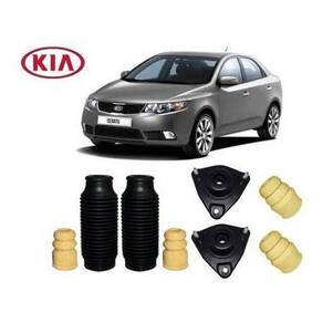 4 Kit Coxim Batente Dianteiro Traseiro Kia Cerato 2011 2012 2013