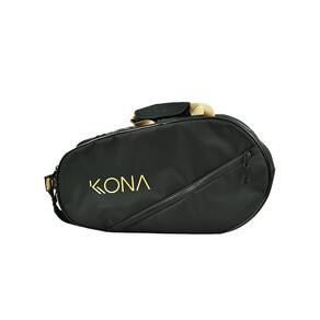 Raqueteira Beach Tennis Kona Basic Média Preto/Dourada