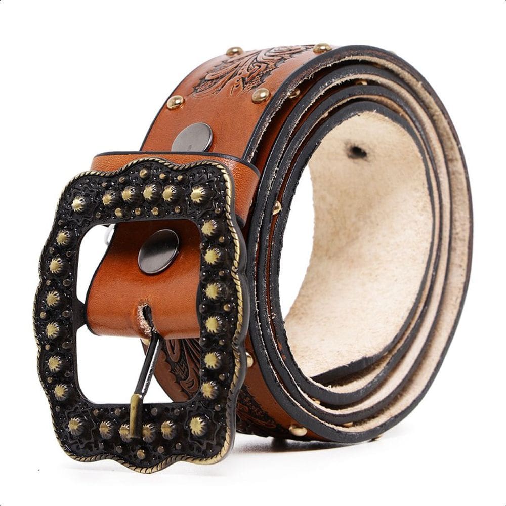 Cinto Feminino Em Couro Estilo Country Para Cowgirls Whisk