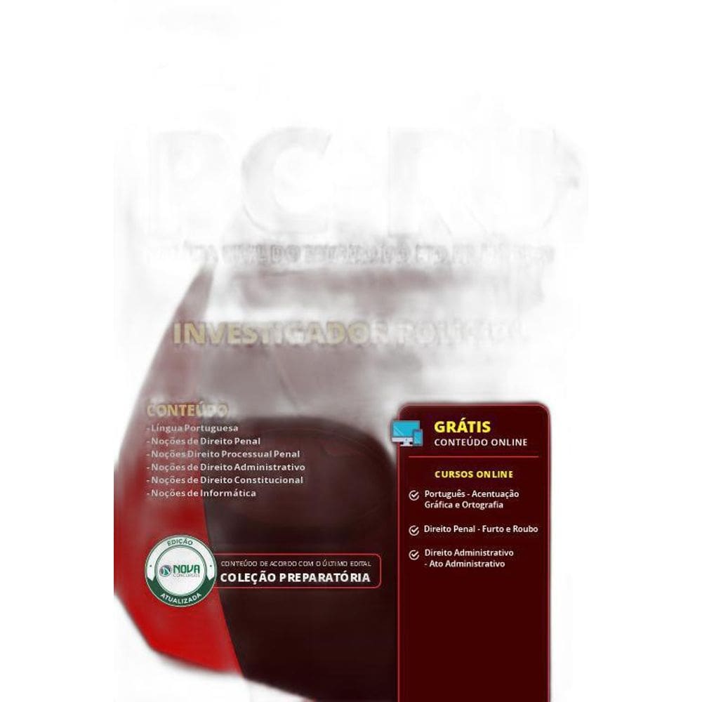 Apostila Concurso Pc Rj - Investigador