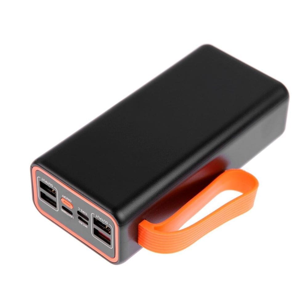 Bateria Portátil 30000Mah Power Bank 4 Usb E Entrada