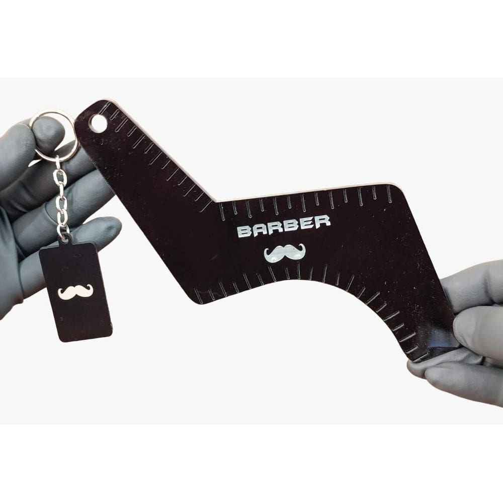 Pente Modelador Boomerang Acrílico Preto Alinhamento Ideal