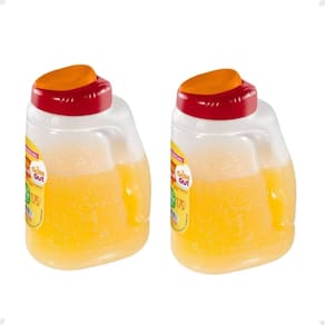 Kit 2 Garrafa Jarra Retangular Agua Suco Bebidas 1,75L
