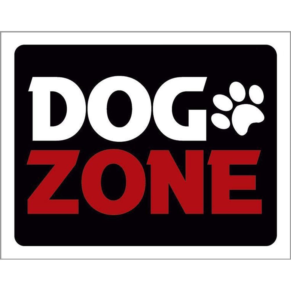 Kit 3 Placas Decorativa Dog Zone Patinha