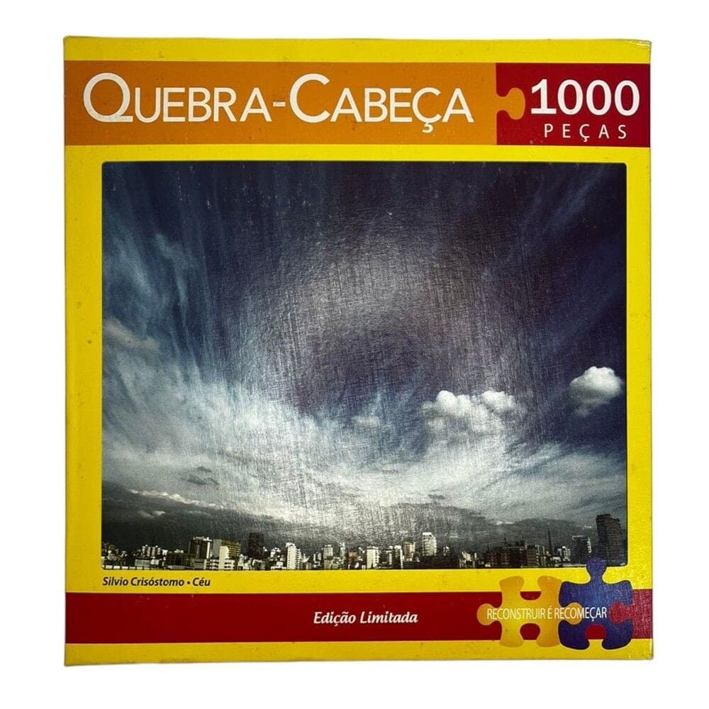Toyster Quebra Cabeça 1000pçs Silvio Crisótomo Ceu