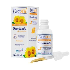 Óleo de Girassol Dersol Ozonizado 30ml