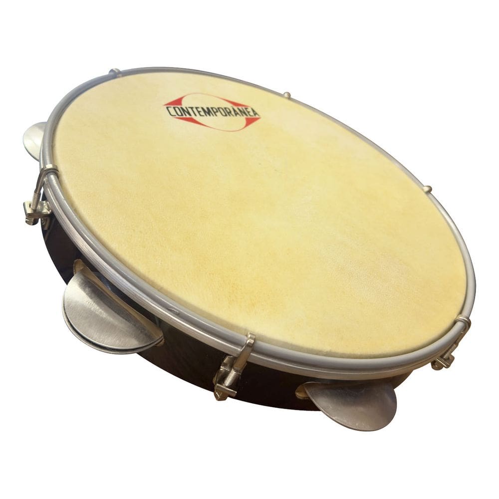 PANDEIRO CONTEMPORANEA 10" PELE COURO LIGHT 86LT