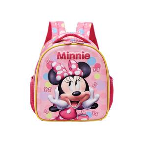 Lancheira Térmica Minnie 3D Luxo Alça De Costas 13244