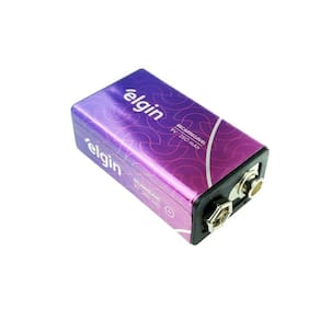 Bateria Recarregável 9v - 250mah - 5 Unidades Elgin único