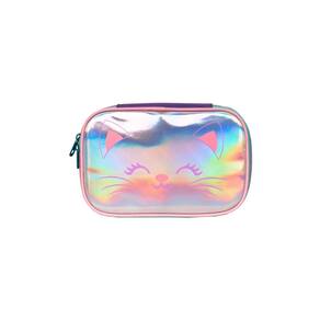 Estojo Box Escolar Tween Gatinho Holográfico 13963