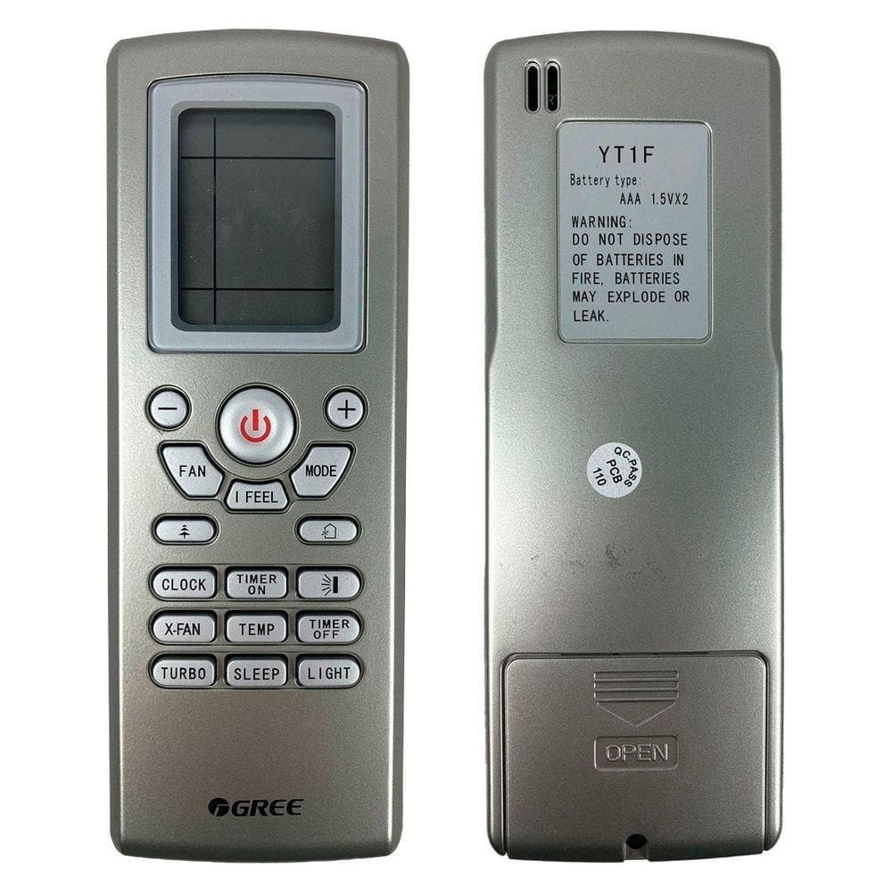 Controle Remoto Gree Yt1f Inverter Antigo Miracle único