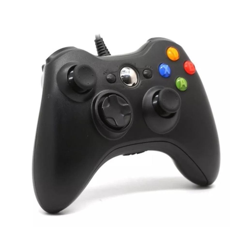 Controle Manete Com Fio Xbox 360 2m Usb
