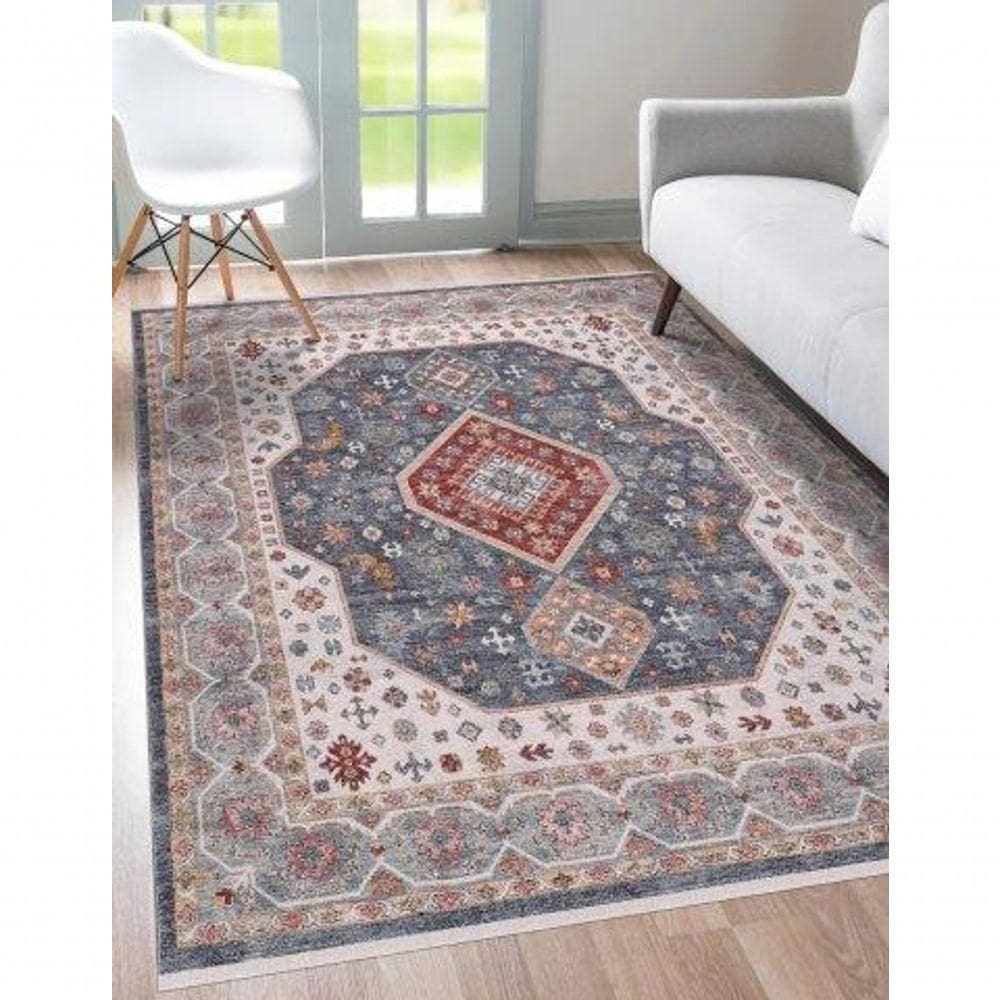 Tapete Turco Para Sala Coliseo 06 -300 X 400Cm Cinza