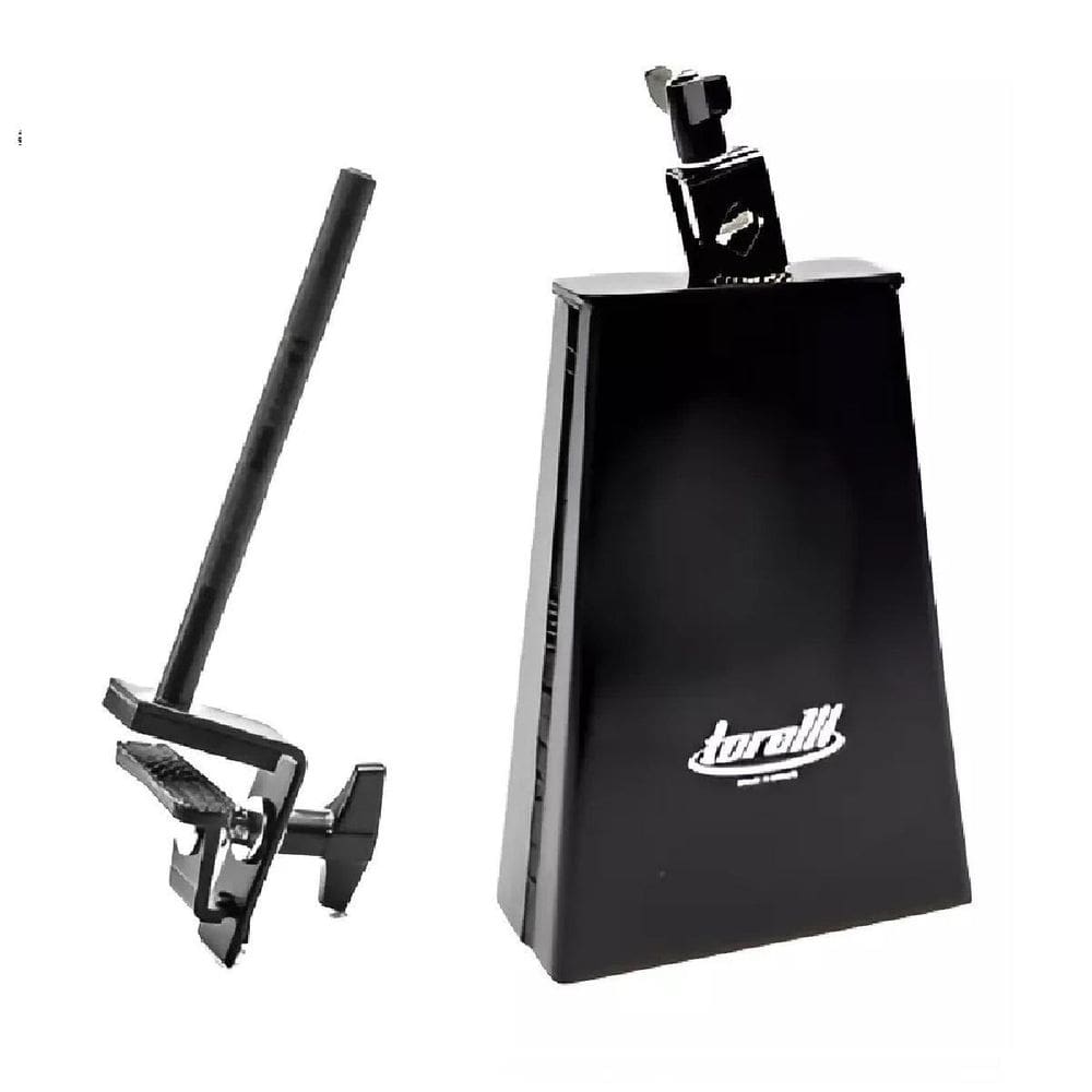 Kit Torelli Cowbell 8`` Rock To056 + Multi Clamp Bumbo Ta420