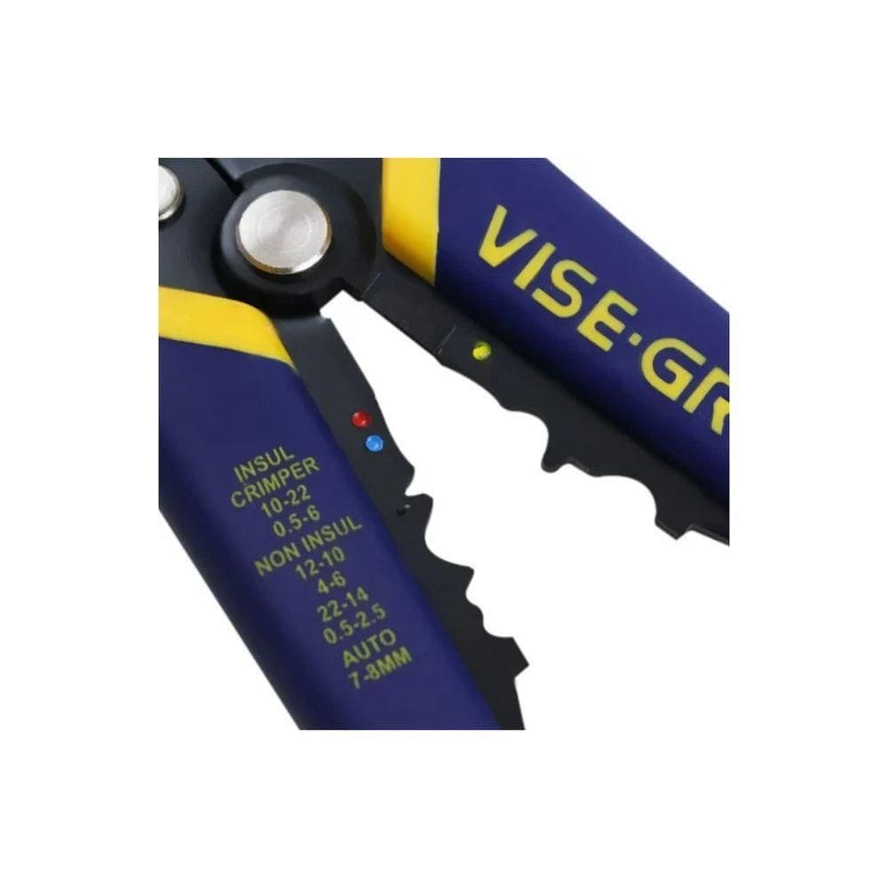 Alicate Eletricista Descascador Fios Auto Ajustável 200mm 8” - Irwin
