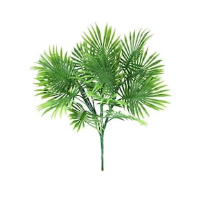 Buquê Folhagem Palmeirinha Leque Verde Artificial Prime 38cm - Mc Flores