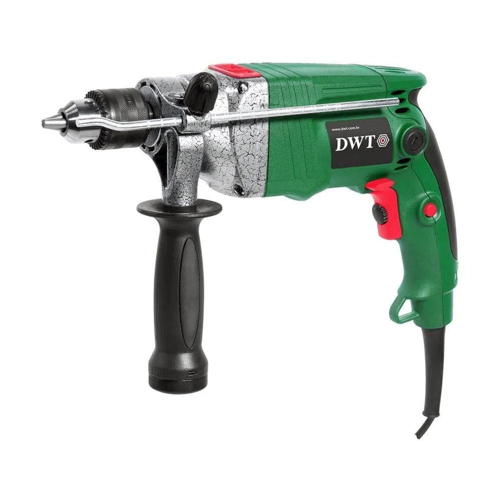 Furadeira Elétrica Com Impacto Dwt 550w Fid550n Reversível 110v