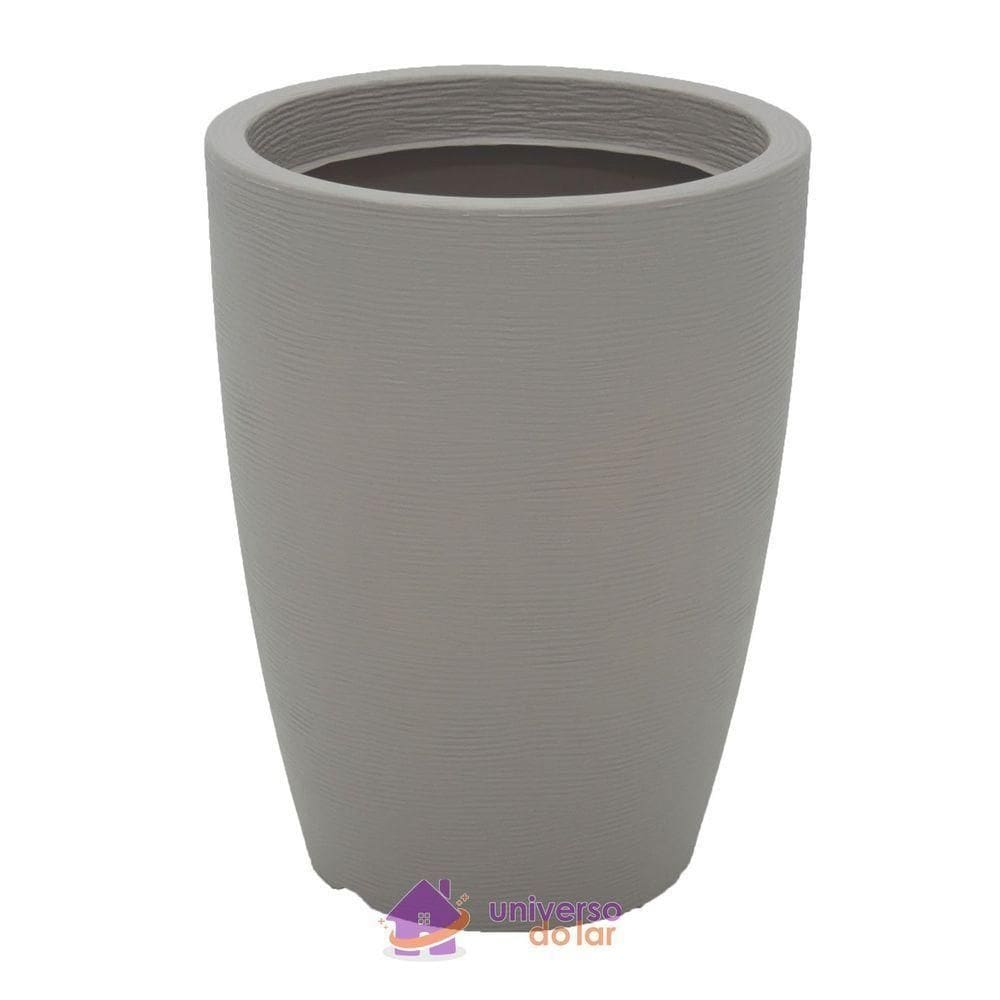 Vaso Thai Tramontina Basic Em Polietileno Concreto 48 Cm Tramontina