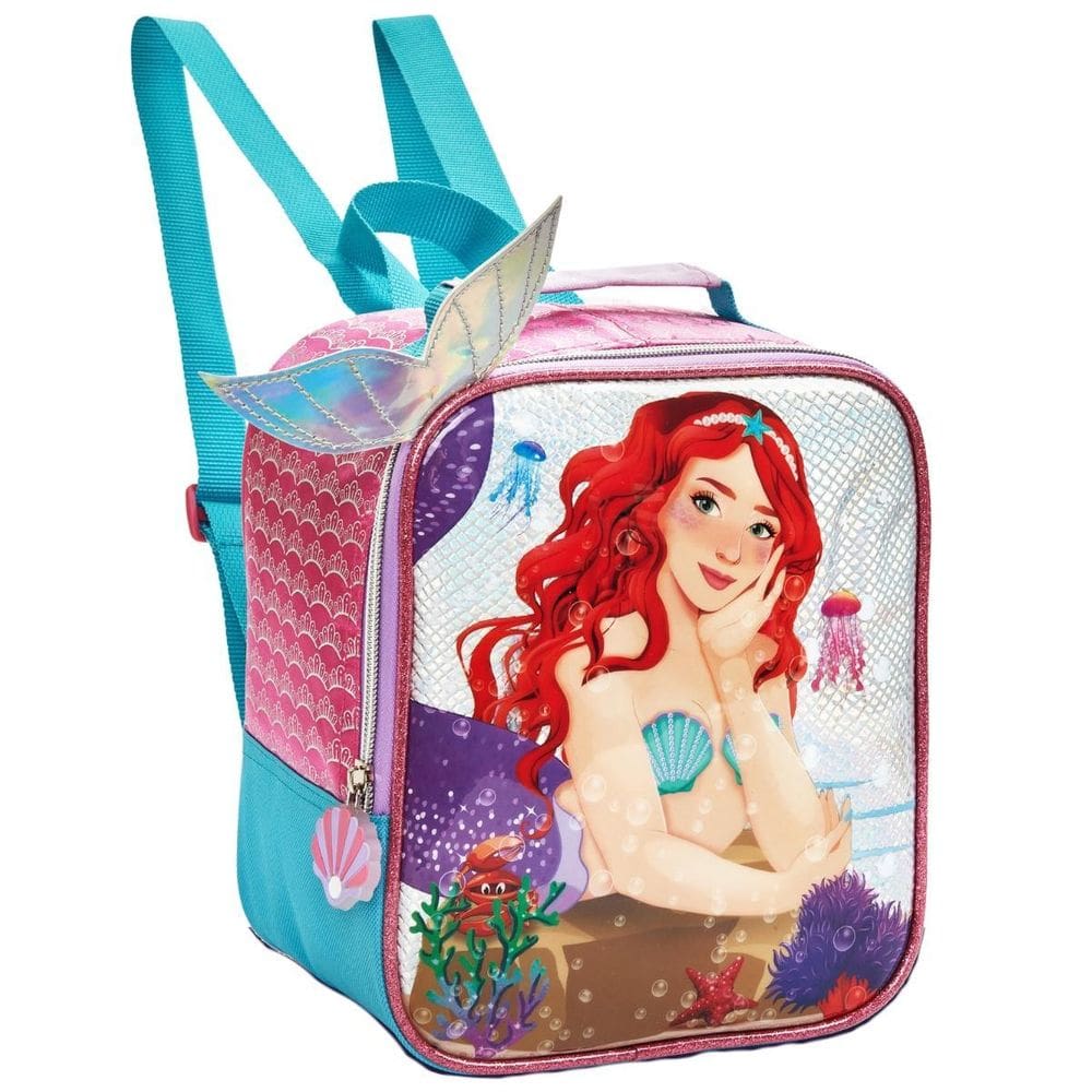 Lancheira Térmica Escolar Infantil Menina Sereia Feminino