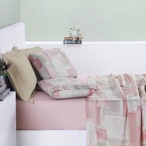 Jogo De Cama Cotton Select Casal Padrão 04 Peças - Quadri
