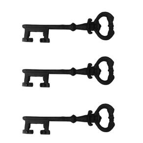 Kit 3 Chaves Decorativas Rústica Enfeite Em Ferro Nº 04 33Cm