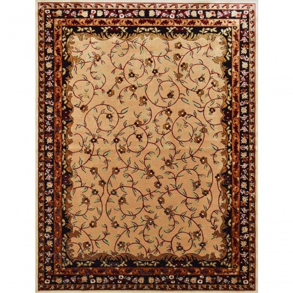 Tapete Veludo 2.50m X 3.50m Marbella Classico Tabriz-4 Rayza