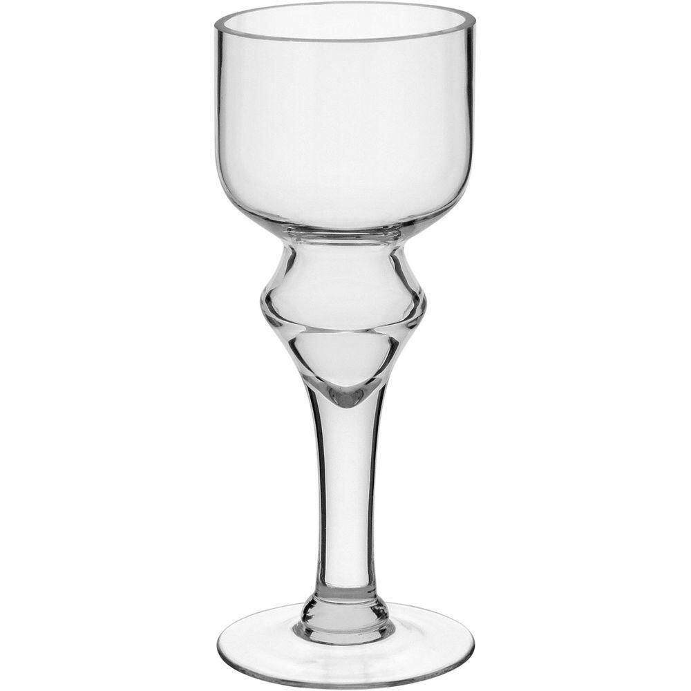 Vaso Decorativo Enfeite Casa Vidro 30x12x12cm