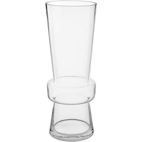 Vaso Decorativo Enfeite Casa Home&co Vidro 38x14x14cm Transparente