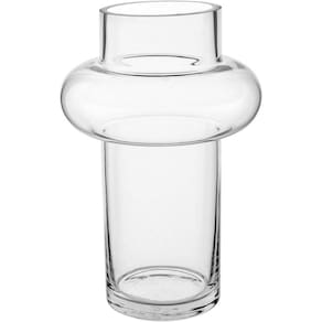 Vaso Decorativo Enfeite Casa Home&co Vidro 30x20x20cm Transparente