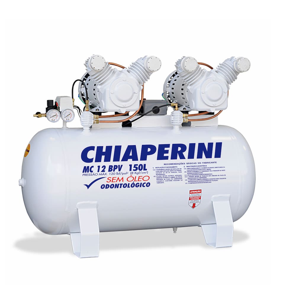 Compressor Odontologico 12 Bpo 150L 00784 -110V