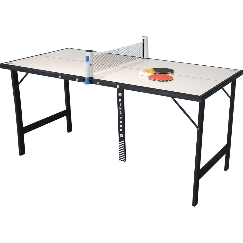 Mesa De Ping Pong Portátil Kit Rede Raquete Bolinhas Bel Fix